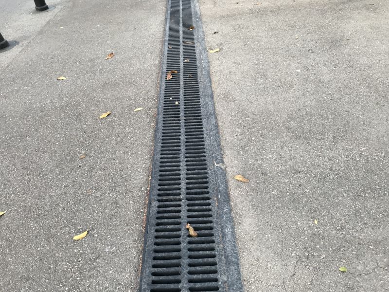 Channel Drain Installation