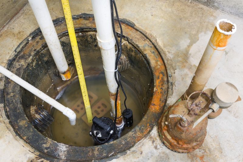 Sump Pump Installation detail
